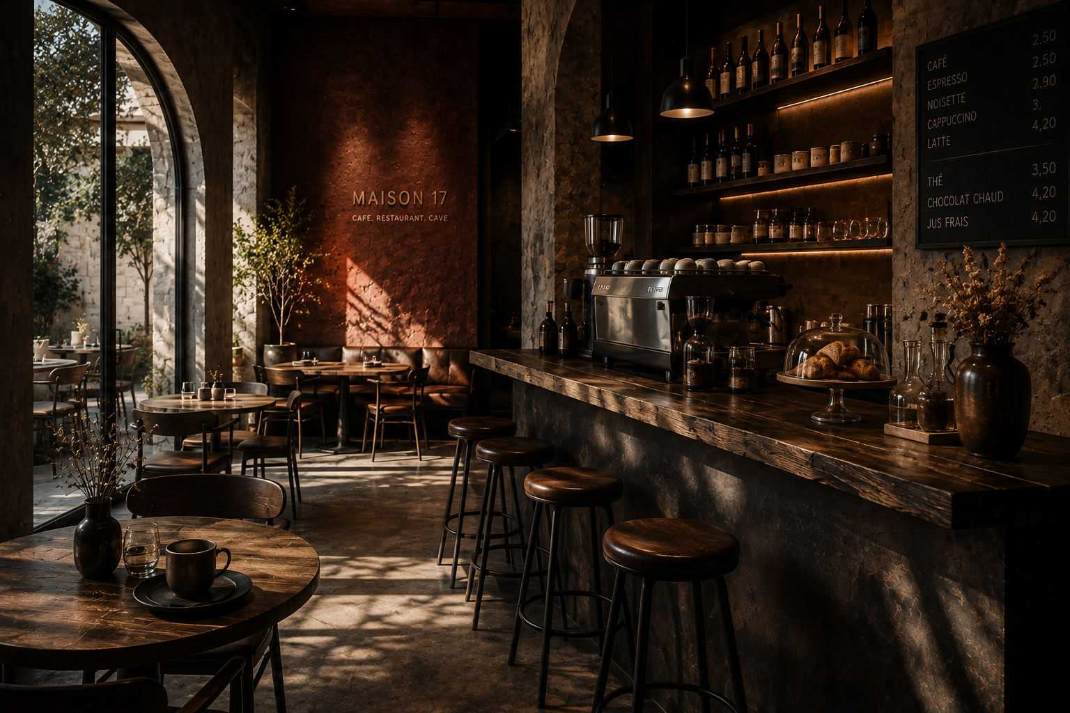 Espace café de Maison 17