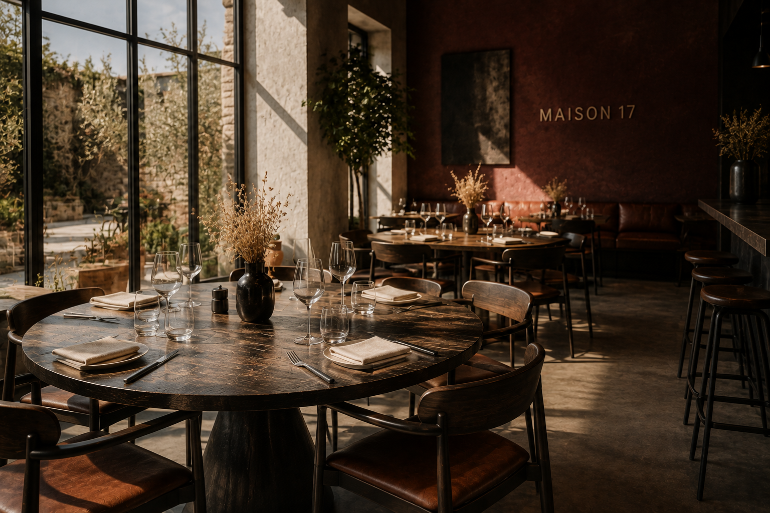 Maison 17 à l'heure du déjeuner